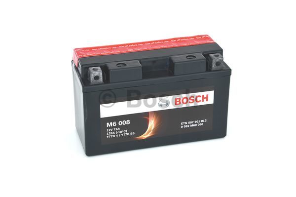 Akumulators  BOSCH AGM 12V 7Ah 120 A(EN) 150x66x93