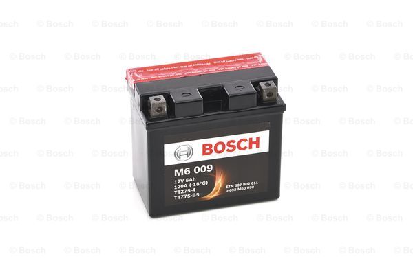 Аккумулятор BOSCH AGM 12V 5Ah 120 A(EN) 113x70x105