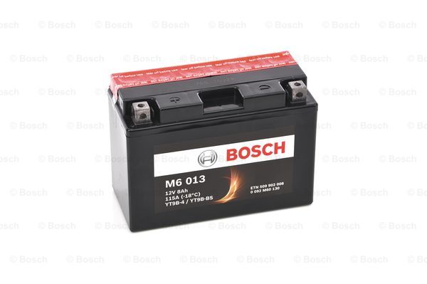 Аккумулятор  BOSCH AGM 12V 8Ah 115 A(EN) 150x70x105