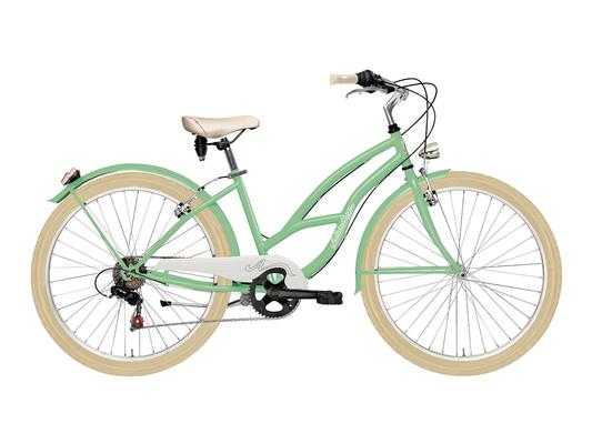 Velosipēds Adriatica Cruiser Lady 26" 6ātr zaļš