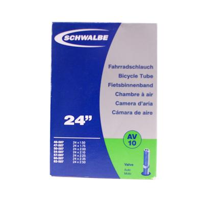 Велосипедная камера Schwalbe 24x20-28AV 24x1.5/2.5  24\"