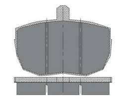 Тормозные колодки MOTECH 330829 FDB829 FDB886 FORD