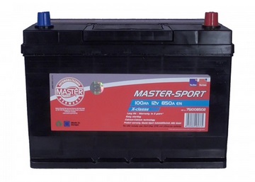Аккумулятор MASTER-SPORT 751008502 100Ah 850A