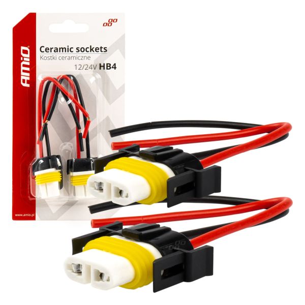 Kontaktligzda komplekts HB4 AMIO 03059 Ceramic