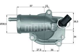 Термостат BEHR TH1187 2.426.87 05080146AA 6112000215