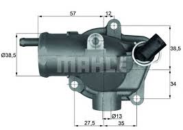 Termostats BEHR TI2792 2.434.92 6112000315 6112000515