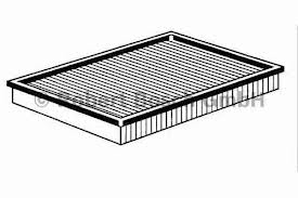 Gaisa filtrs BOSCH 1457433007 C3167/1 25062434 25062467