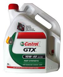 Моторное масло CASTROL GTX 10W40 A3/B4 5L