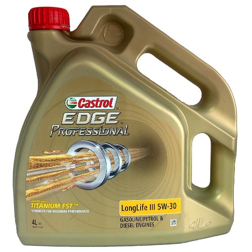 CASTROL 5W30 EDGE PROFESSIONAL TITANIUM LL III 4L