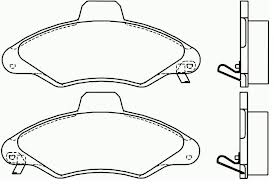 Bremžu kluči MOTECH 331276 FDB1276 FORD