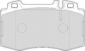 Тормозные колодки MOTECH 331426 FDB1426 Mersedes