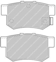 Тормозные колодки FERODO FSL956 FDB956 HONDA/SUZUKI 43022SN7000