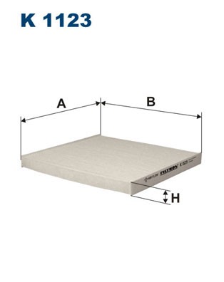 Salona filtrs FILTRON K1123 88568-02030 8856802030 87139YZZ07