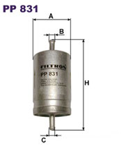Топливный фильтр FILTRON PP831 WK613