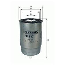 Degvielas filtrs FILTRON PP837 WK842/2