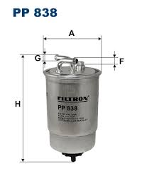 Топливный фильтр FILTRON PP838 WK842/3