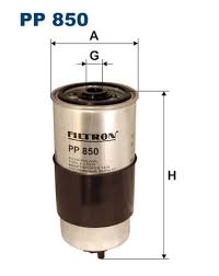 Degvielas filtrs FILTRON PP850 WK854/1