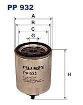 Топливный фильтр FILTRON PP932 WK718/2