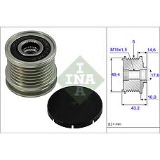 Обгонная муфта генератора INA 535000110 VKM03106 028903119AQ 1106734 028903119AA