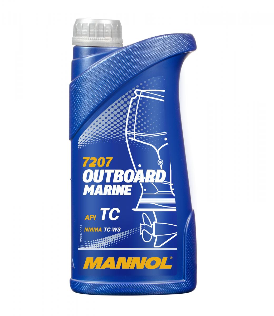 Масло MANNOL 7207 Outboard Marine TC-W3 1L