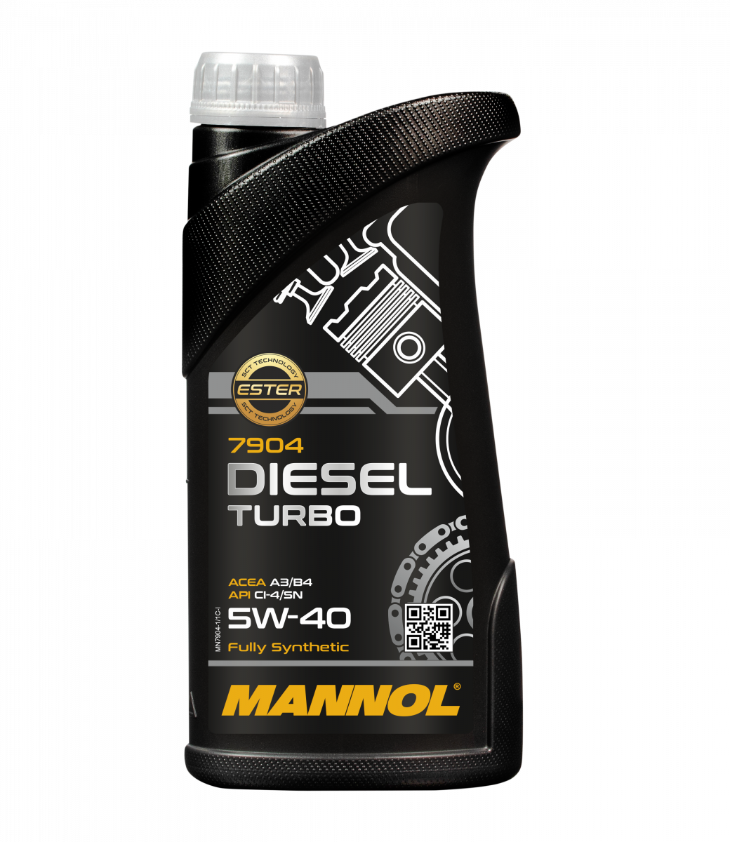 Eļļa MANNOL 7904 DIESEL TURBO 5W40 1L