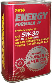 Масло MANNOL 7914 ENERGY FORMULA JP 5W30 4L