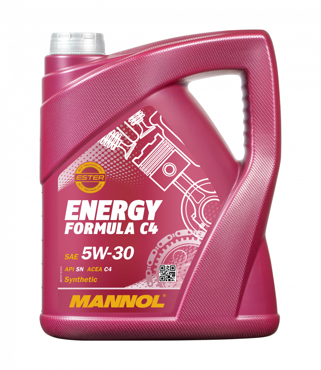 Моторное масло MANNOL 7917 5W30 Energy Formula C4 5L