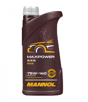 Transmisijas eļļa MANNOL 8102 Maxpower 4x4 75W140 1L