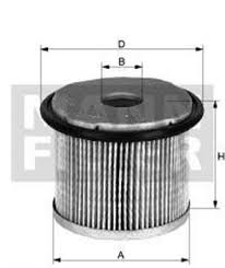 Топливный фильтр MANN P716