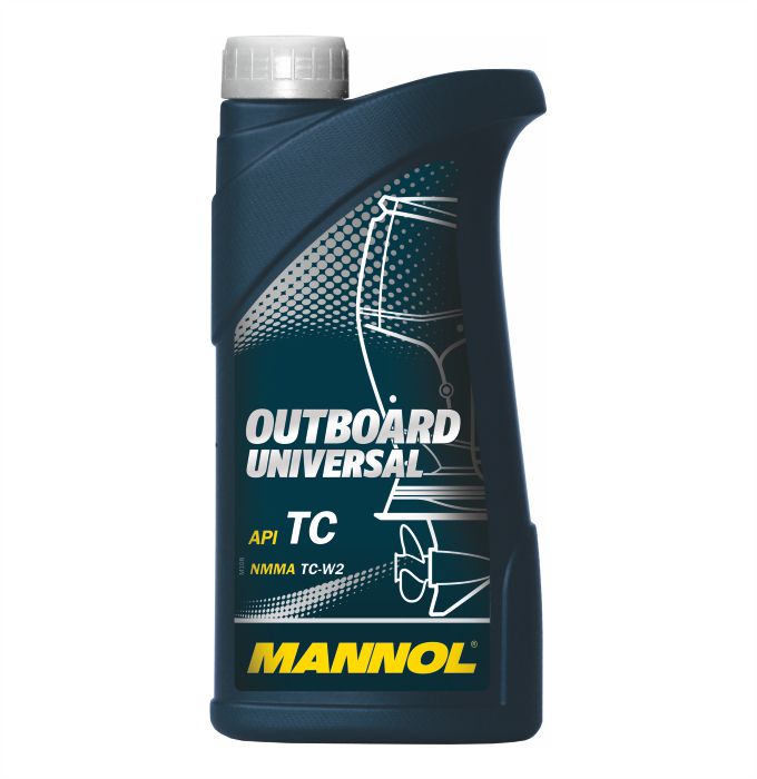 Масло MANNOL Outboard Universal API TC 1L