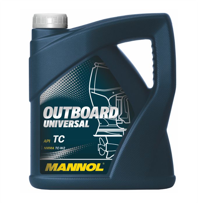 Масло MANNOL Outboard Universal API TC 4L