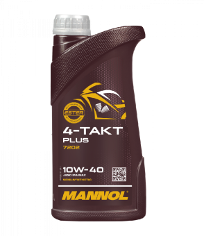 Motoreļļa MANNOL 7202 4-TAKT Plus 10W40 1L