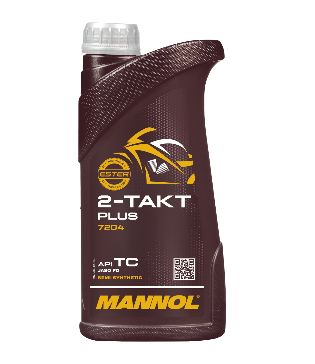 Motoreļļa MANNOL 7204 2-TAKT Plus API TC 1L