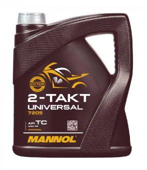 Eļļa MANNOL 7205 2-Takt Universal API TC 4L