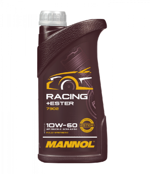 Eļļa MANNOL 7902 RACING+ESTER 10W60 1L