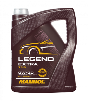 Motoreļļa MANNOL 7919 LEGEND EXTRA 0W30 5L