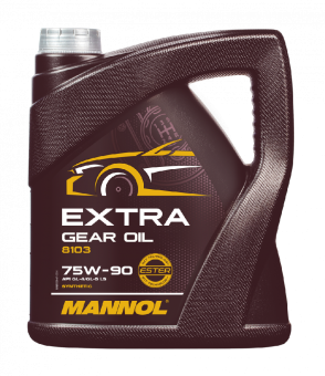 Transmisijas eļļa MANNOL 8103 Extra Getriebeoel 75W90 4L