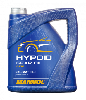 Масло трансмиссионное MANNOL 8106 80W90 4L Hypoid Getriebeoel