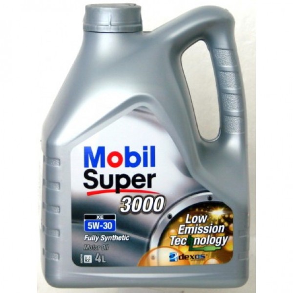 Моторное масло MOBIL 1 5W30 SUPER 3000 XE 4L