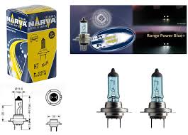 NARVA 48638 RPB синий цвет H7 55W +50% 12V 1gb.