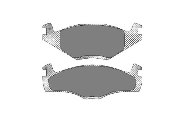 Тормозные колодки комплект SCT SP115 WVA20887 FDB419