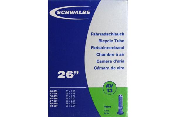 Велосипедная камера Schwalbe 26X1.5-2.35SV 130gr.  26"