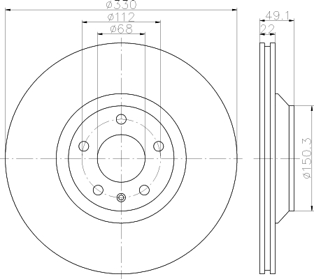 Bremžu disku komplekts TEXTAR 98200-1326PRO 4F0615601F DDF1240 DF4818S