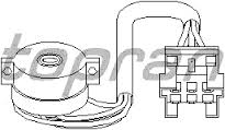 Aizdedzes kontaktgrupa TOPRAN 302435 FORD 1045131 1631463 86VB1157BC