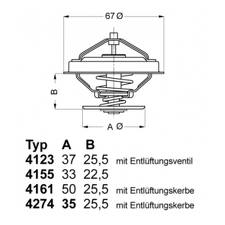 Termostats WAHLER 4274.87D 077121113 078121113C