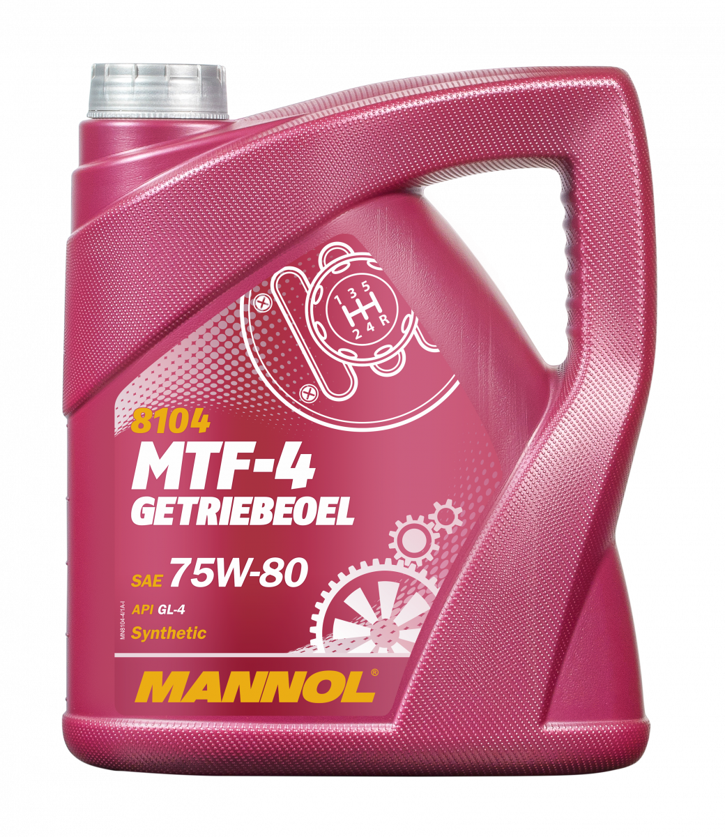 Масло MANNOL 8104 MTF-4 Getriebeoel 75W80 4L