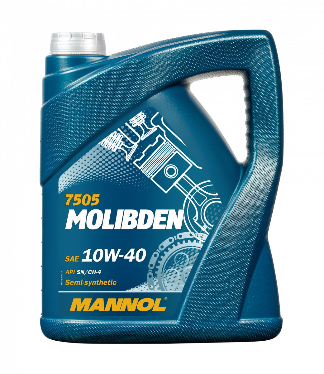 Масло моторное MANNOL 7505 MOLIBDEN 10W40 5L
