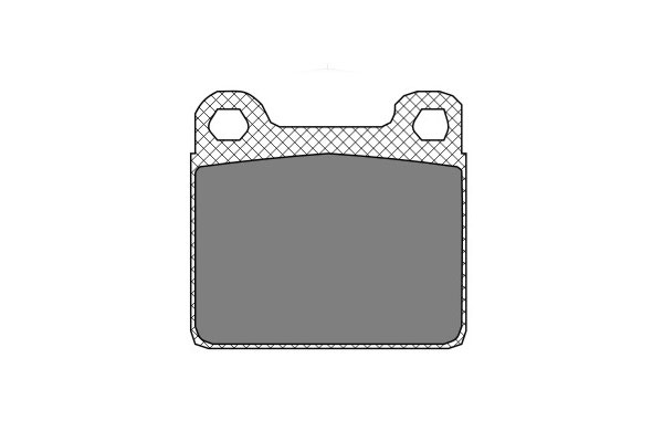 Тормозные колодки комплект SCT SP126 WVA20034 FDB704