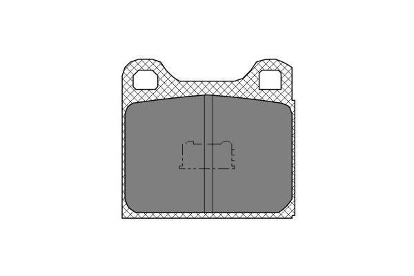 Тормозные колодки комплект SCT SP127 WVA20228 FDB105