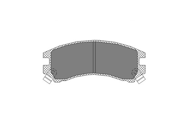 Тормозные колодки комплект SCT SP148 WVA21344 FDB550